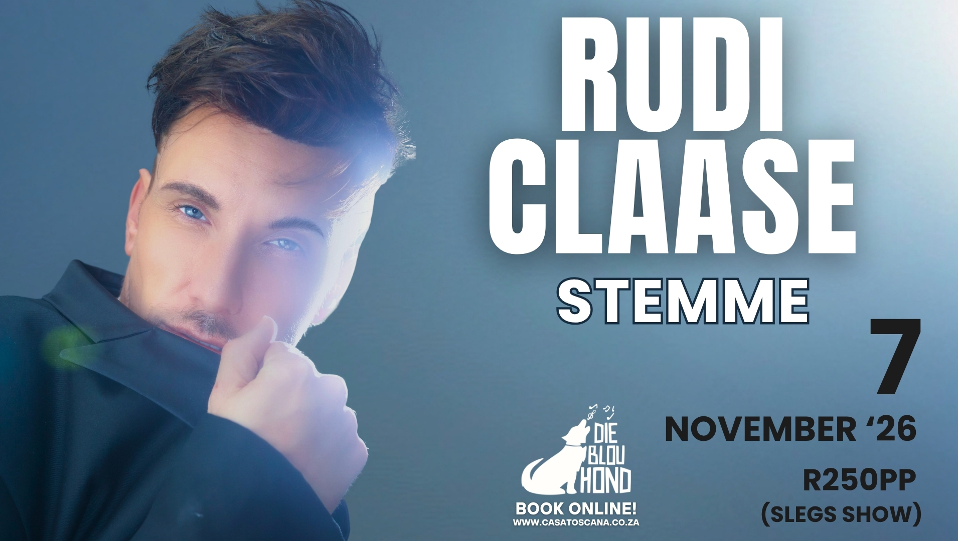 Rudi Claasse (platter orders close 24H before the show)